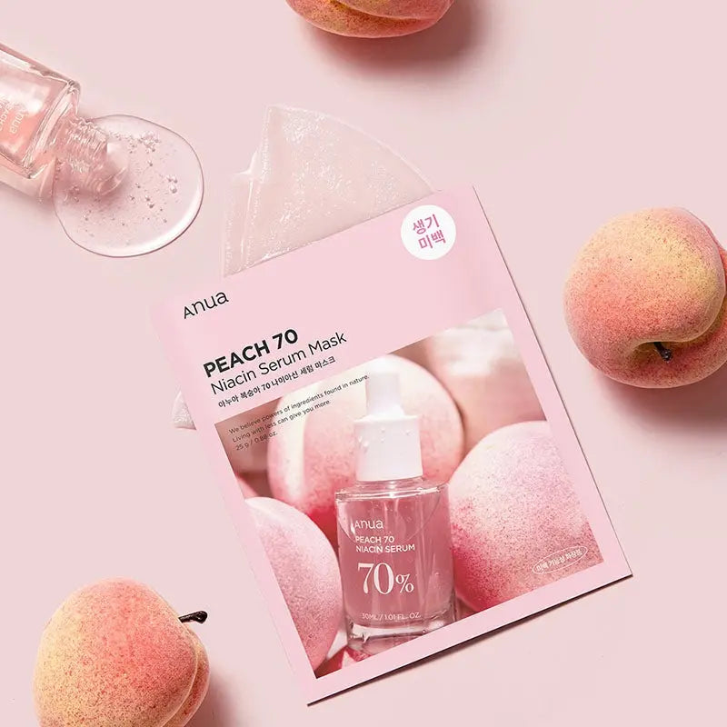 ANUA Peach 70% Niacin Serum Mask Pharmacie Lariboisière Shop