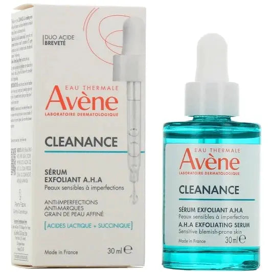 AVENE - Cleanance Sérum Exfoliant AHA 30ml - Lariboisière Shop