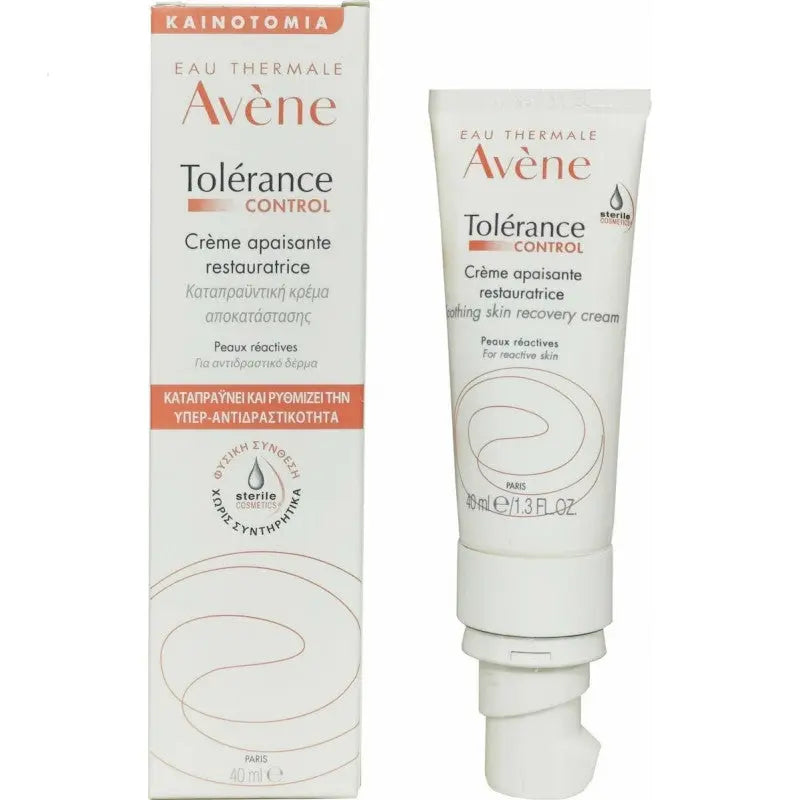 AVENE TOLERANCE CONTROLE CREME APAISANTE RESTAURATRICE 40ML main image 0