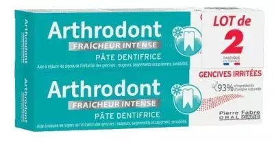 Arthrodont Dentifrice Fraîcheur Intense – Lot de 2 x 75 ml Lariboisière Shop