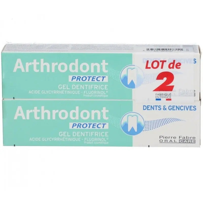 Arthrodont Protect Gel Dentifrice – Lot de 2 x 75 ml Lariboisière Shop
