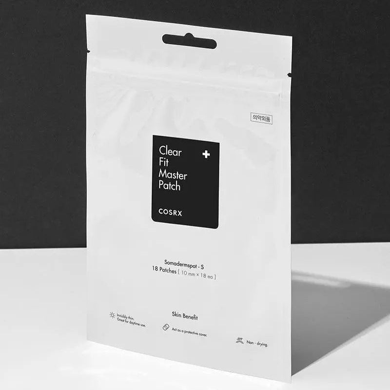 COSRX- Clear Fit Master Patch - Patchs anti-imperfections 18 Patchs Pharmacie Lariboisière Shop