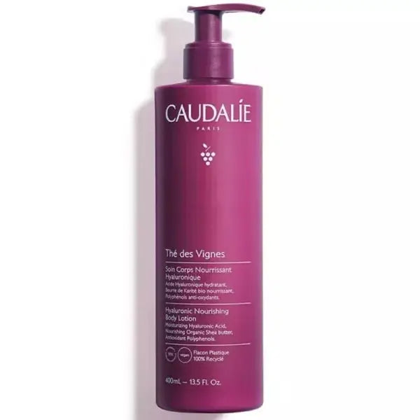 Caudalie - Soin corp nourrissant hyaluronique - Thé des Vignes 400ml - Lariboisière Shop