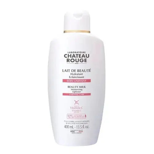 Chateau Rouge - Lait de beauté Hydratant Eclaircissant Vitamine C 400 ML - Lariboisière Shop