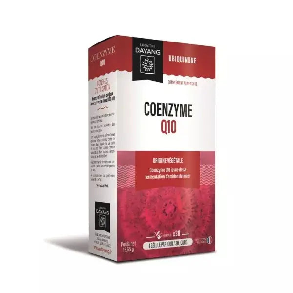DAYANG Coenzyme Q10 – 30 gélules végétales Lariboisière Shop