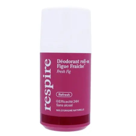 Déodorant Roll-On Figue Fraîche Bio – Respire – 50 ml Lariboisière Shop