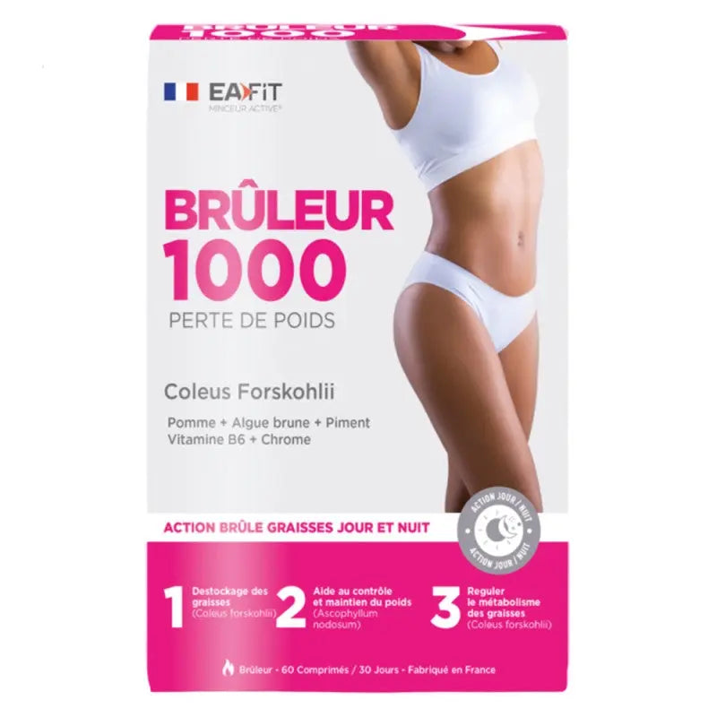 EAFIT Brûleur 1000 – 60 comprimés Lariboisière Shop