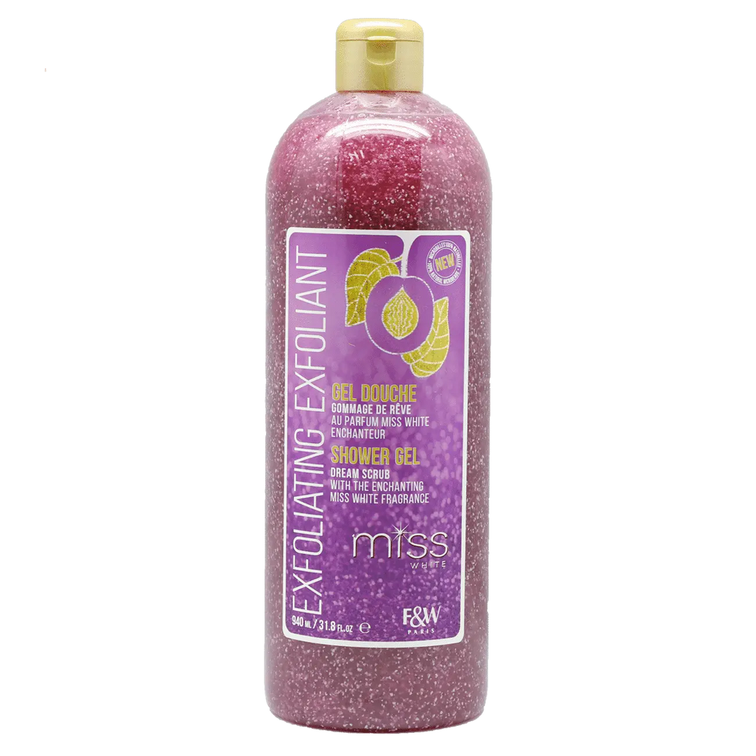 Fair & White Miss WHITE Exfoliant Gel Douche Gommage de Rêve – 940ml Lariboisière Shop