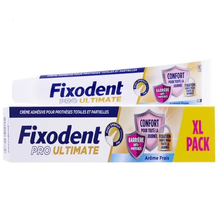 Fixodent Pro Ultimate Crème Adhésive Anti-Particules Arôme Frais 57g Lariboisière Shop