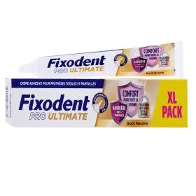 Fixodent Pro Ultimate Crème Adhésive Anti-Particules Goût Neutre 57g Lariboisière Shop
