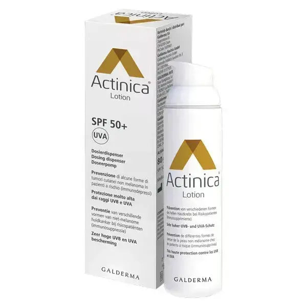 Galderma Actinica Lotion – Très Haute Protection SPF 50+ UVA – 80 g Lariboisière Shop