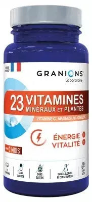 Granions 23 Vitamines, Minéraux et Plantes – 90 comprimés Lariboisière Shop