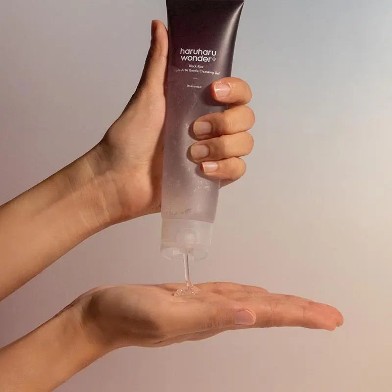 Haruharu WONDER - Black Rice Triple AHA Gentle Cleansing Gel - 100 ml Pharmacie Lariboisière Shop