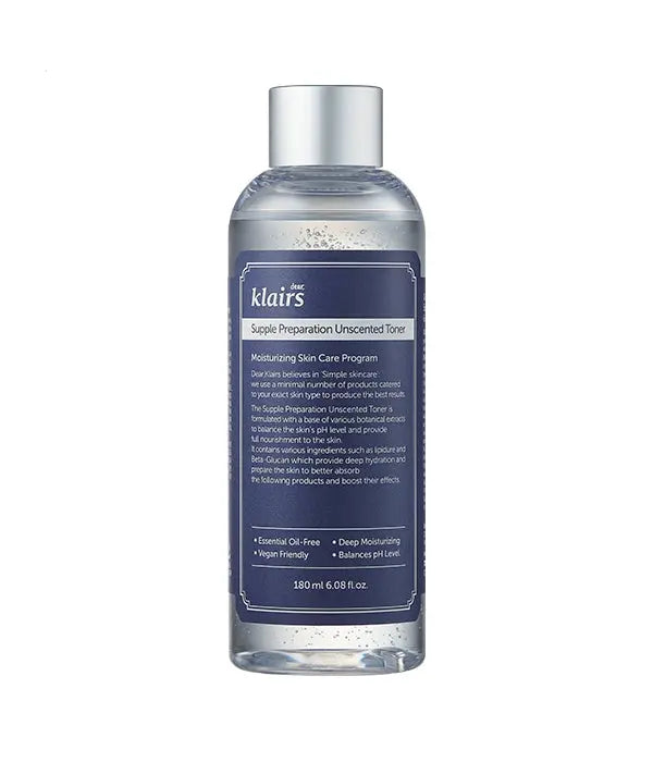 KLAIRS Supple Preparation Unscented Toner 180ml - Lariboisière Shop