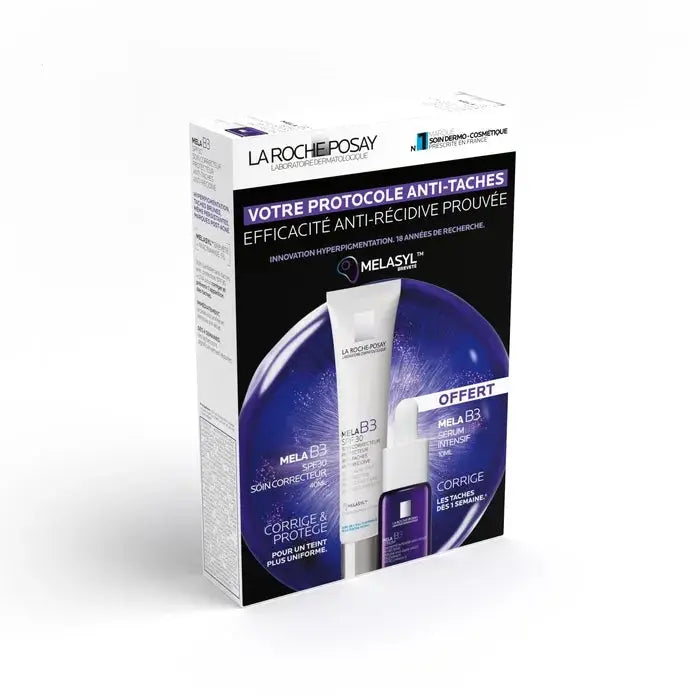 La Roche-Posay COFFRET MELA B3 - Soin Anti-Taches SPF30 40ml + Sérum concentré 10ml Offert Lariboisière Shop