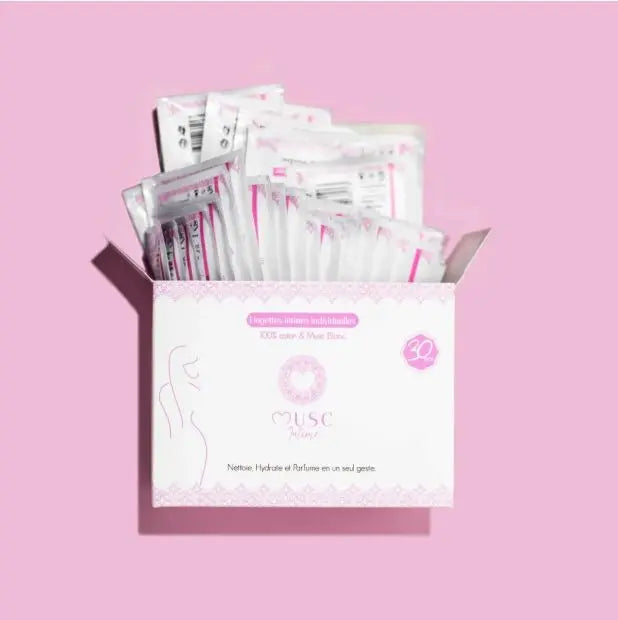 Lingettes intimes - Boite de 30pcs - Lariboisière Shop