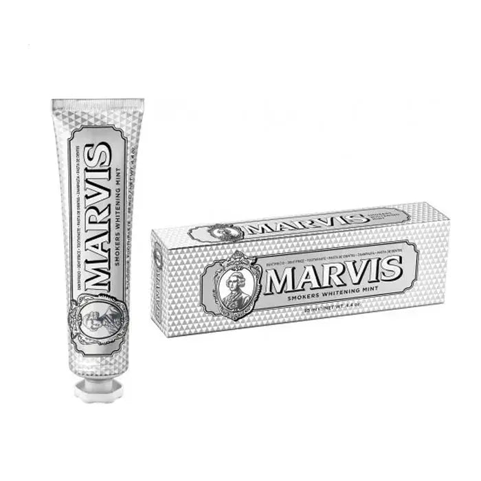 MARVIS SMOKERS WHITEINING MINT - Dentifrice Blanchissant Anti-Taches 85ml Lariboisière Shop