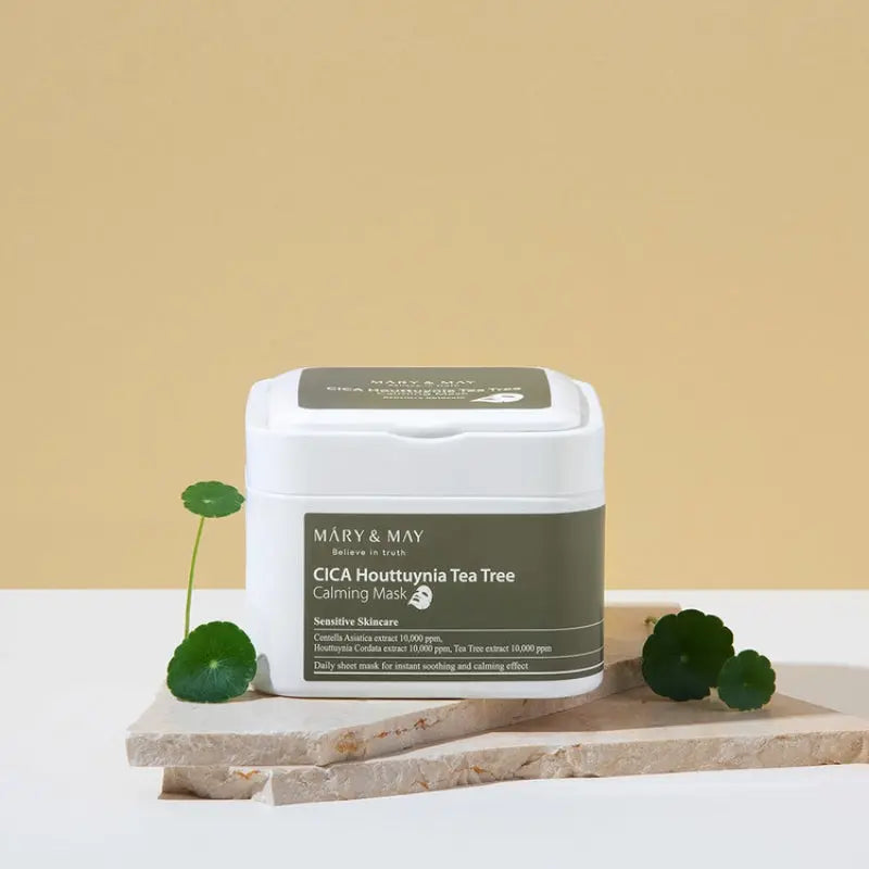MARY & MAY - CICA Houttuynia Tea Tree Calming Mask (30 Pièces) Pharmacie Lariboisière Shop