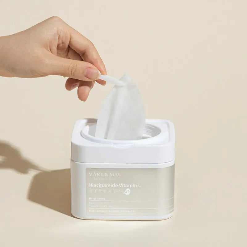 MARY & MAY - Niacinamide Vitamin C Brightening Mask (30 Pièces) Pharmacie Lariboisière Shop