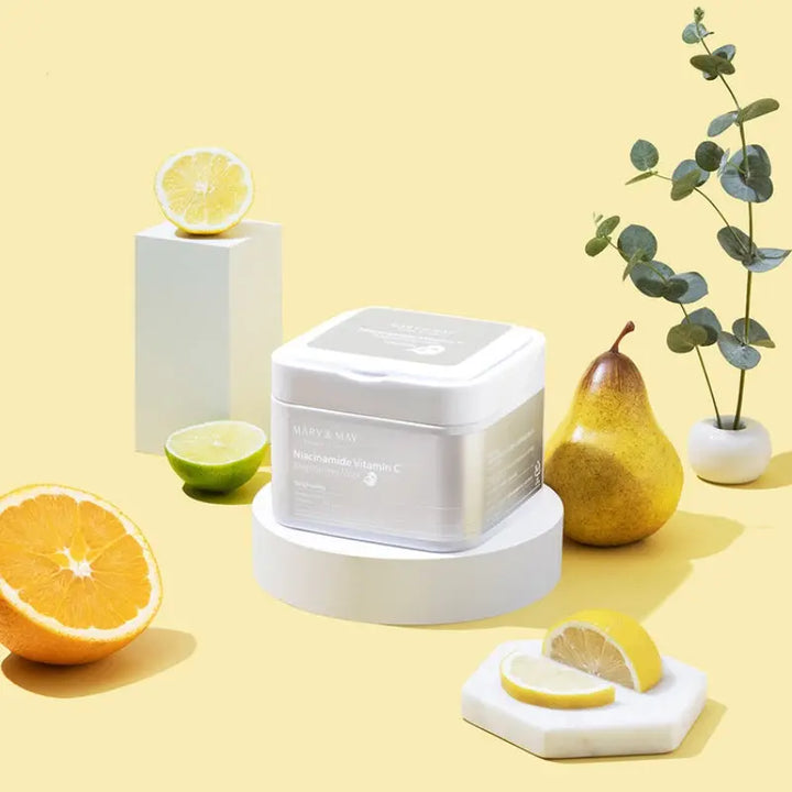MARY & MAY - Niacinamide Vitamin C Brightening Mask (30 Pièces) Pharmacie Lariboisière Shop