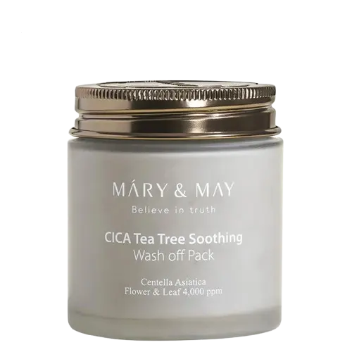 MARY&MAY - Cica Tea Tree - Masque à rincer Pharmacie Lariboisière Shop