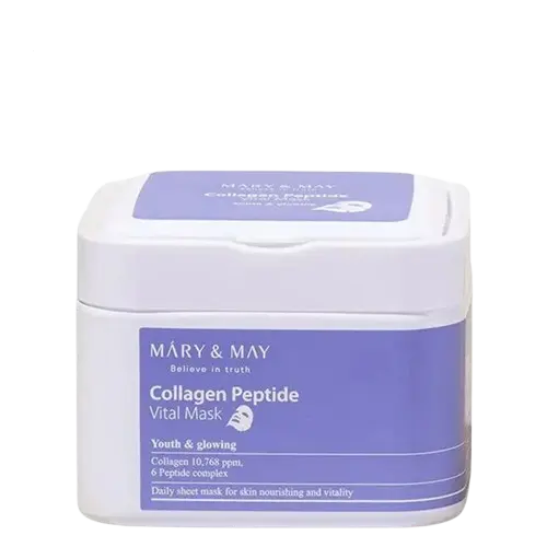MARY&MAY - Collagen Peptide Vital Mask (30 pcs) Pharmacie Lariboisière Shop