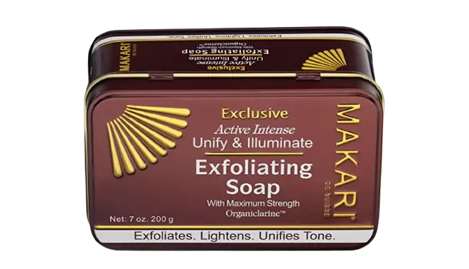 Makari Exclusive – Savon Exfoliant Unifiant et Illuminateur de Teint 200g Lariboisière Shop
