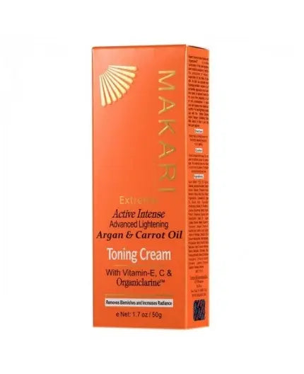 Makari Extrême Carotte & Argan – Crème Éclaircissante Visage | 50 g Lariboisière Shop