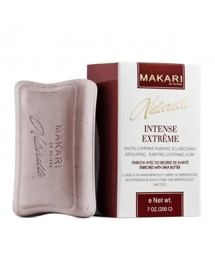 Makari - Naturelle - Savon Gommant, Purifiant & Éclaircissant Intense Extrême 200g Lariboisière Shop