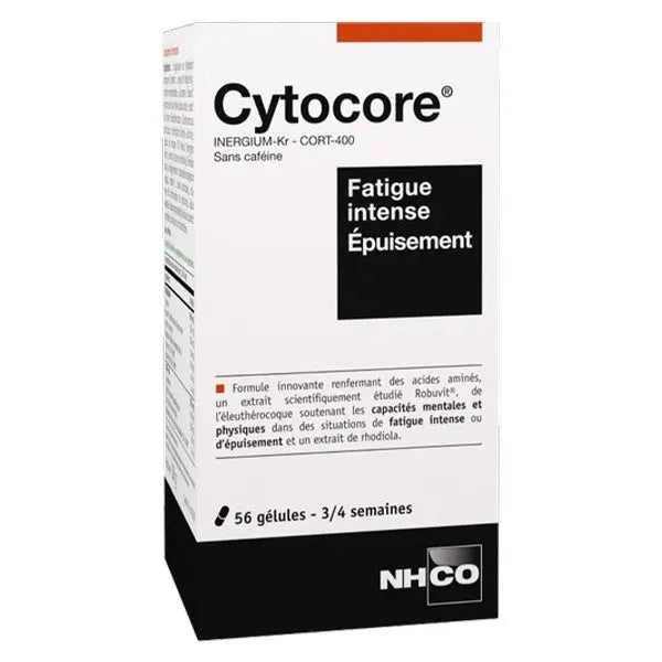 NHCO - Cytocore 56 gélules - Fatigue intense - Lariboisière Shop