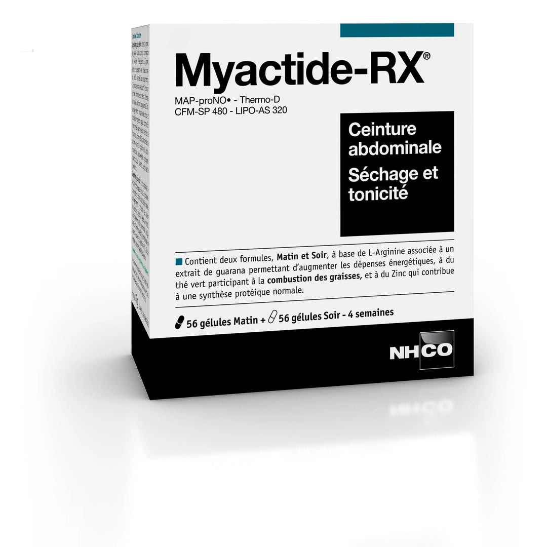 NHCO - MYACTIDE-RX 112 gélules - Perte de poids tout en maintenant la tonicité Lariboisière Shop