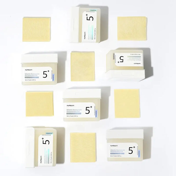 Numbuzin - No.5 Vitamin Niacinamide Concentrated Pad (70 Pièces) - 180 ml Pharmacie Lariboisière Shop