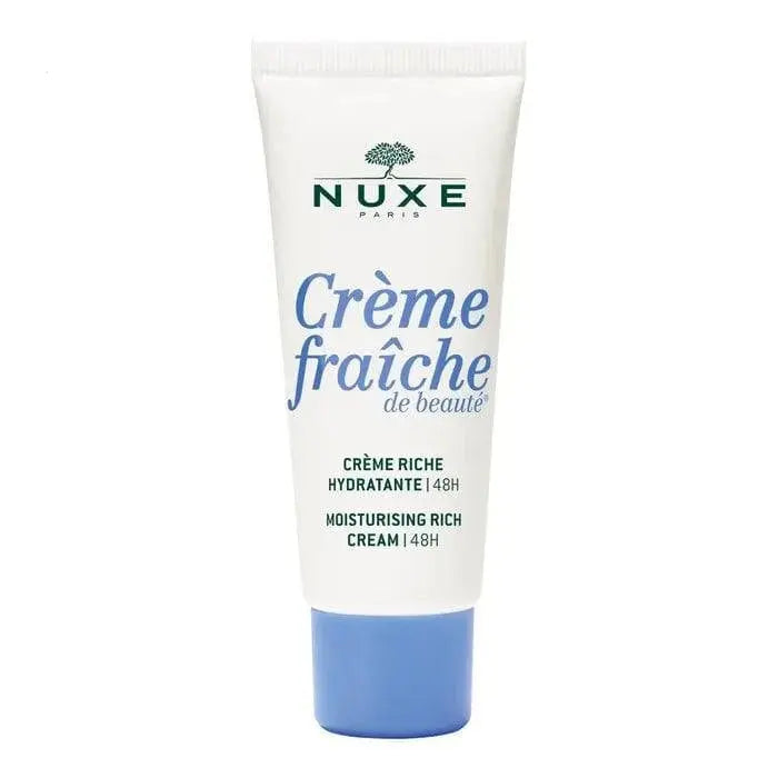 Nuxe crème fraîche de beauté Crème riche hydratante 48h 30ml - Lariboisière Shop