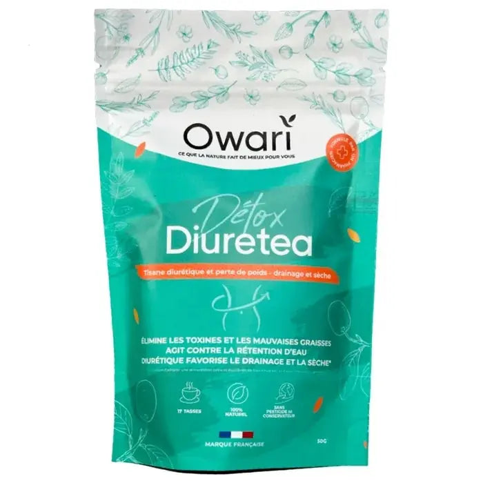 Owari Détox Diureatea - Drainage et Sèche, Infusion 50g Lariboisière Shop