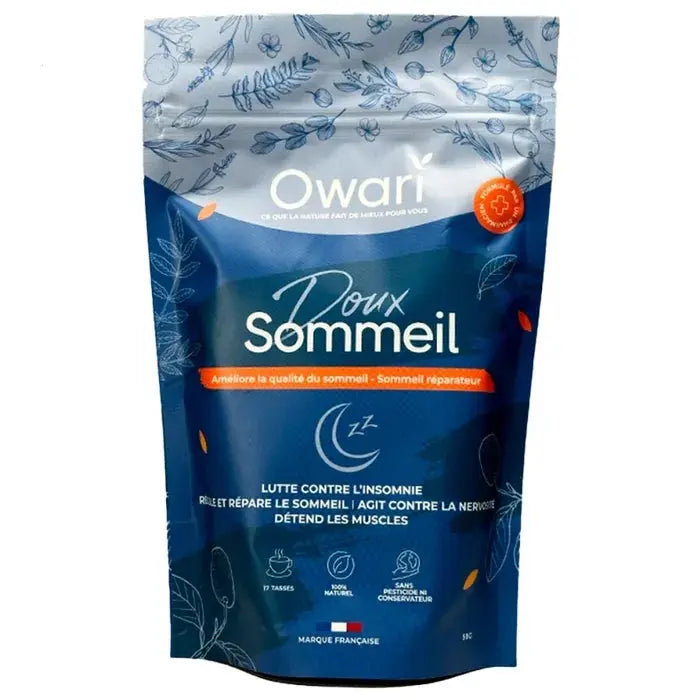 Owari Doux Sommeil - Sommeil réparateur, Infusion 50g Lariboisière Shop