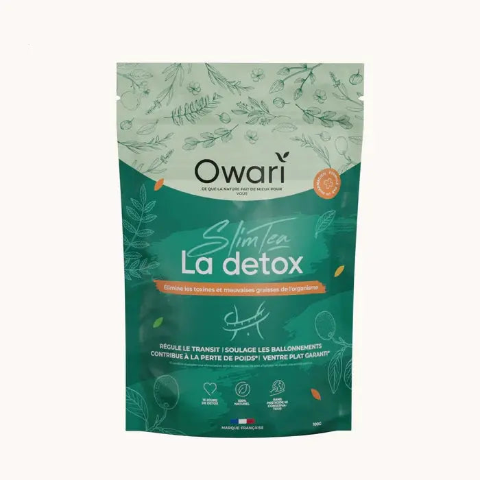 Owari Slim'tea La Détox - Élimine les Toxines, Infusion 50g Lariboisière Shop