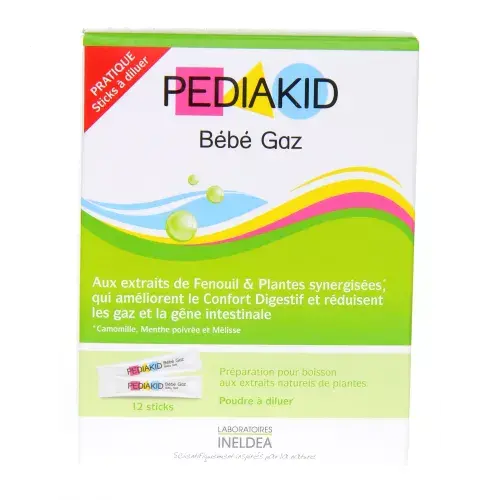 PEDIAKID Bébé Gaz – 12 sticks Lariboisière Shop