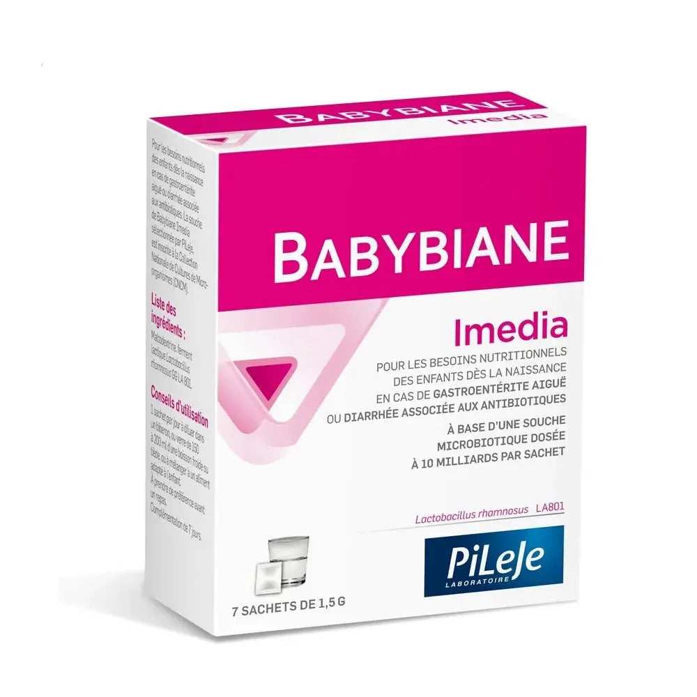 PILEJE BABYDIANE Imedia 7 sachets de 1.5g - Lariboisière Shop