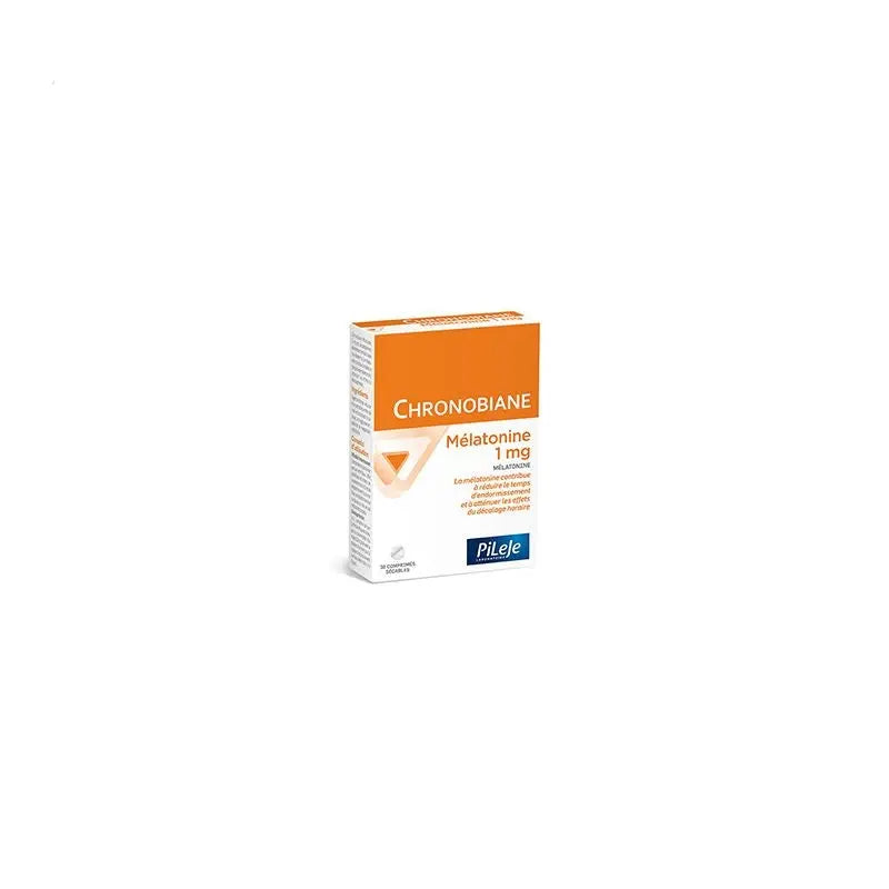 PILEJE CHRONOBIANE Mélatonine 1mg 30 cp sécables - Lariboisière Shop