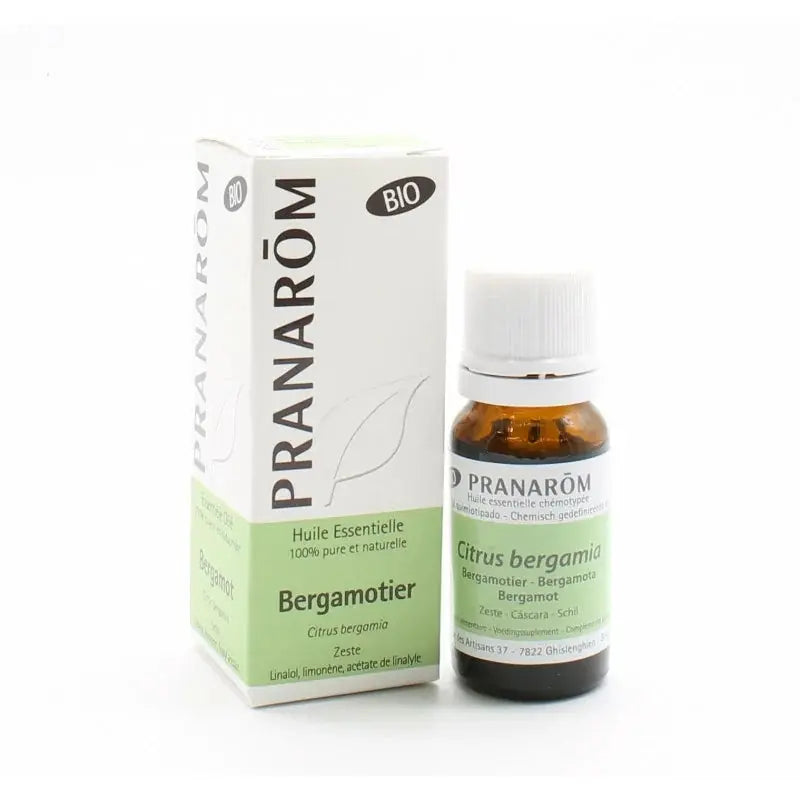 PRANARÔM Huile Essentielle de Bergamotier Bio – 10 ml Lariboisière Shop