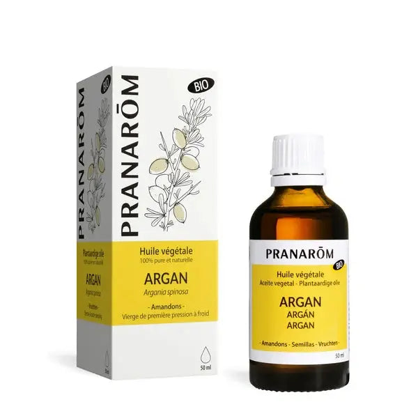PRANARÔM Huile Végétale d'Argan BIO 50 ml Lariboisière Shop