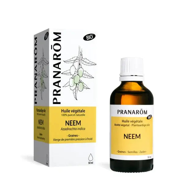 PRANARÔM Huile Végétale de Neem BIO 50 ml Lariboisière Shop