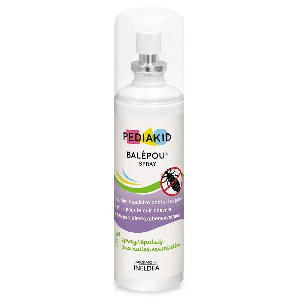 Pediakid Balepou Spray Repulsif Anti-poux 100ml Lariboisière Shop