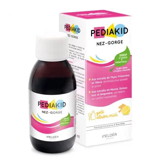 Pediakid Nez-gorge Sirop Gout Miel Citron 250ml Lariboisière Shop