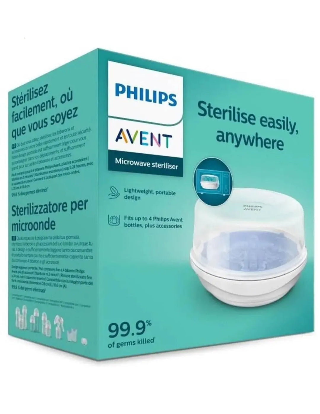 Philips Avent Stérilisateur Micro-ondes à Vapeur Lariboisière Shop