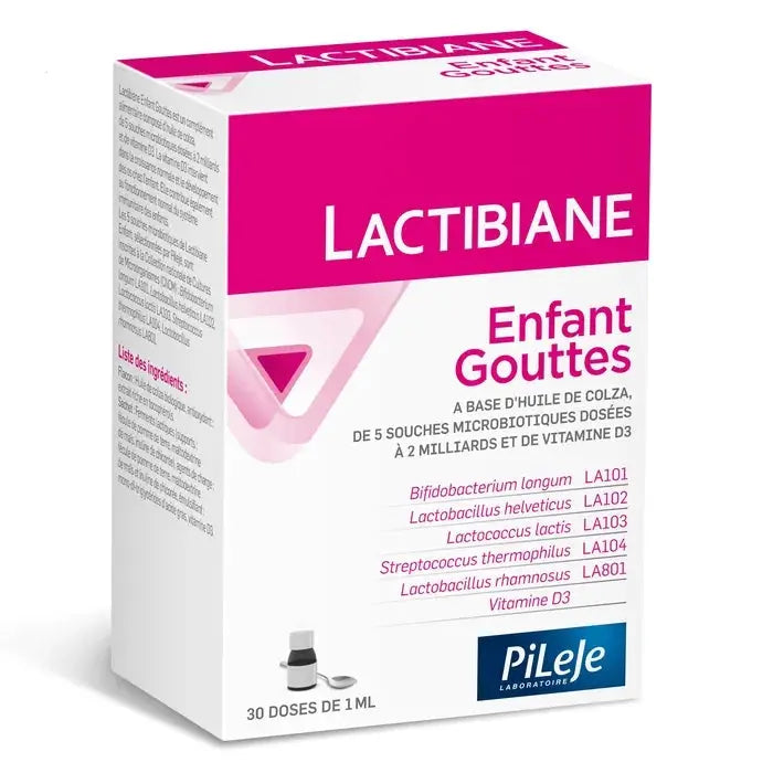 PiLeJe  Lactibiane Enfant – Gouttes Lariboisière Shop