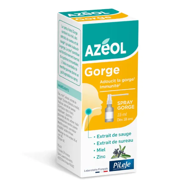 PiLeje - Azéol Gorge- Spray Lariboisière Shop