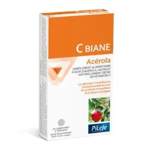 Pileje -  C Biane Acérola – 20 Comprimés Lariboisière Shop