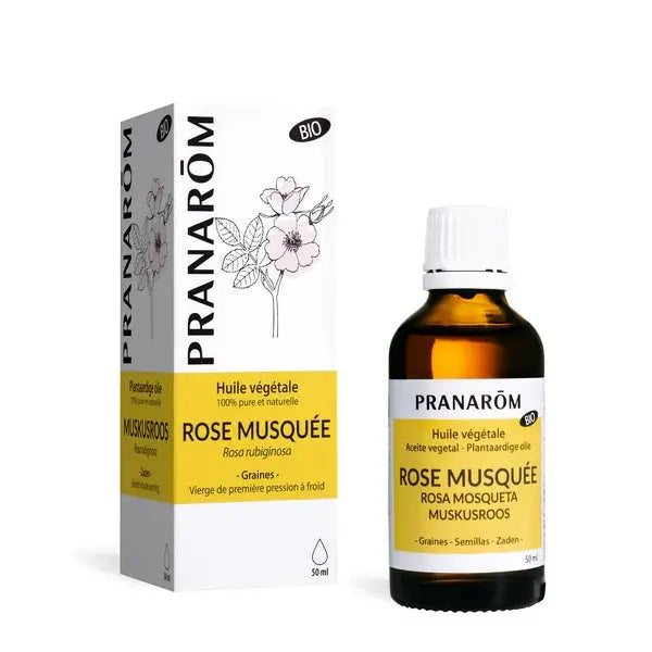 Pranarom Huile Végétale de Rose Musquée BIO 50 ml Lariboisière Shop