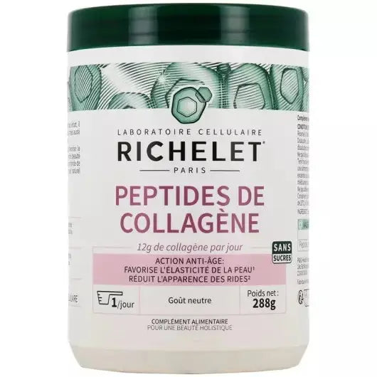 Richelet Régénération de la peau Peptides de collagène – 288 g Lariboisière Shop